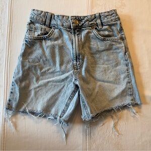 Zara Girls Denim Shorts - Adjustable